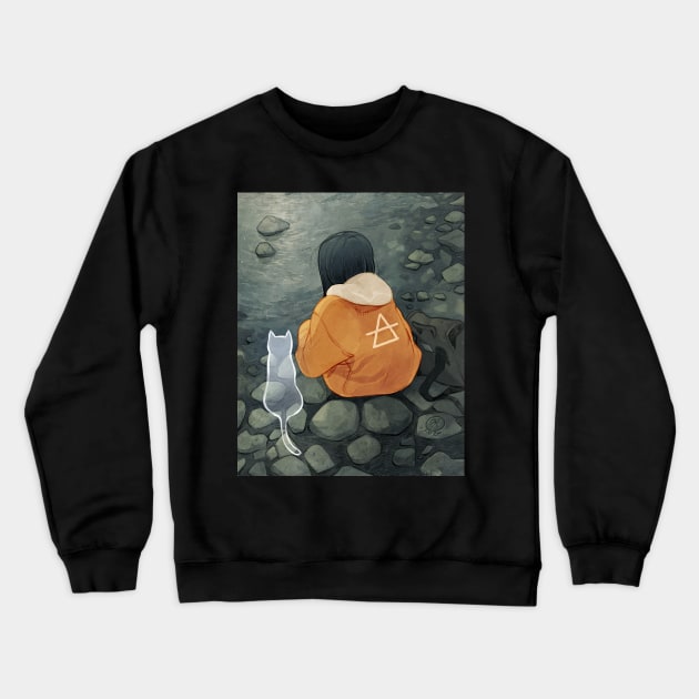 Lake Crewneck Sweatshirt by SimzArt